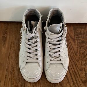 Mid-rise embellished star sneakers